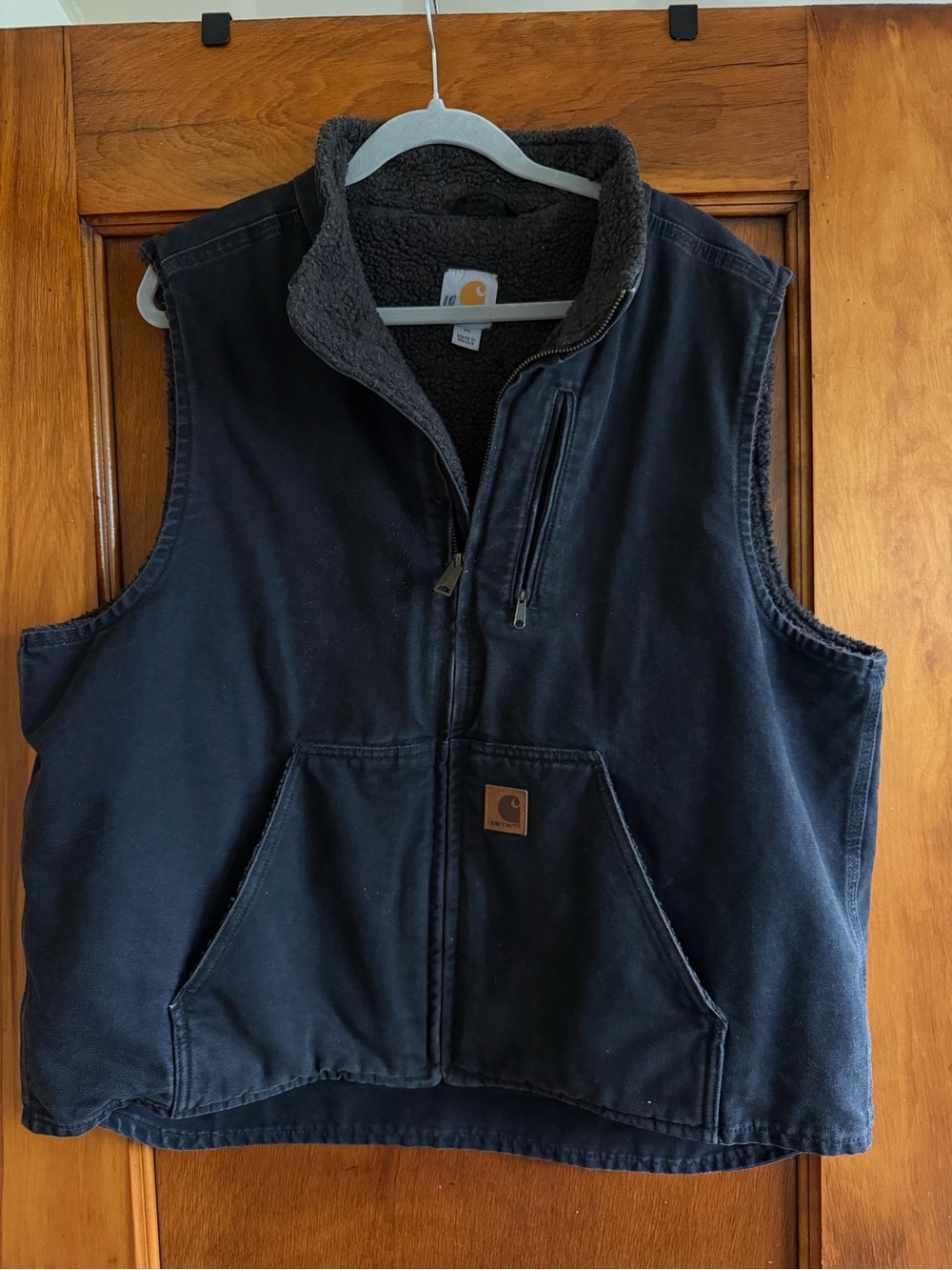 Carhartt Mens Workwear Sherpa-Lined Vest